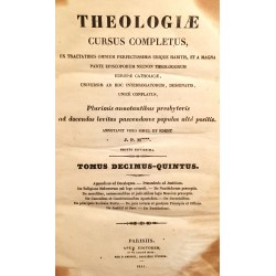 Theologiae cursus completus.